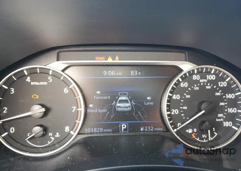 2022 Nissan Altima Sr z USA, uszkodzony, nr VIN 1N4AL4CV0NN303029